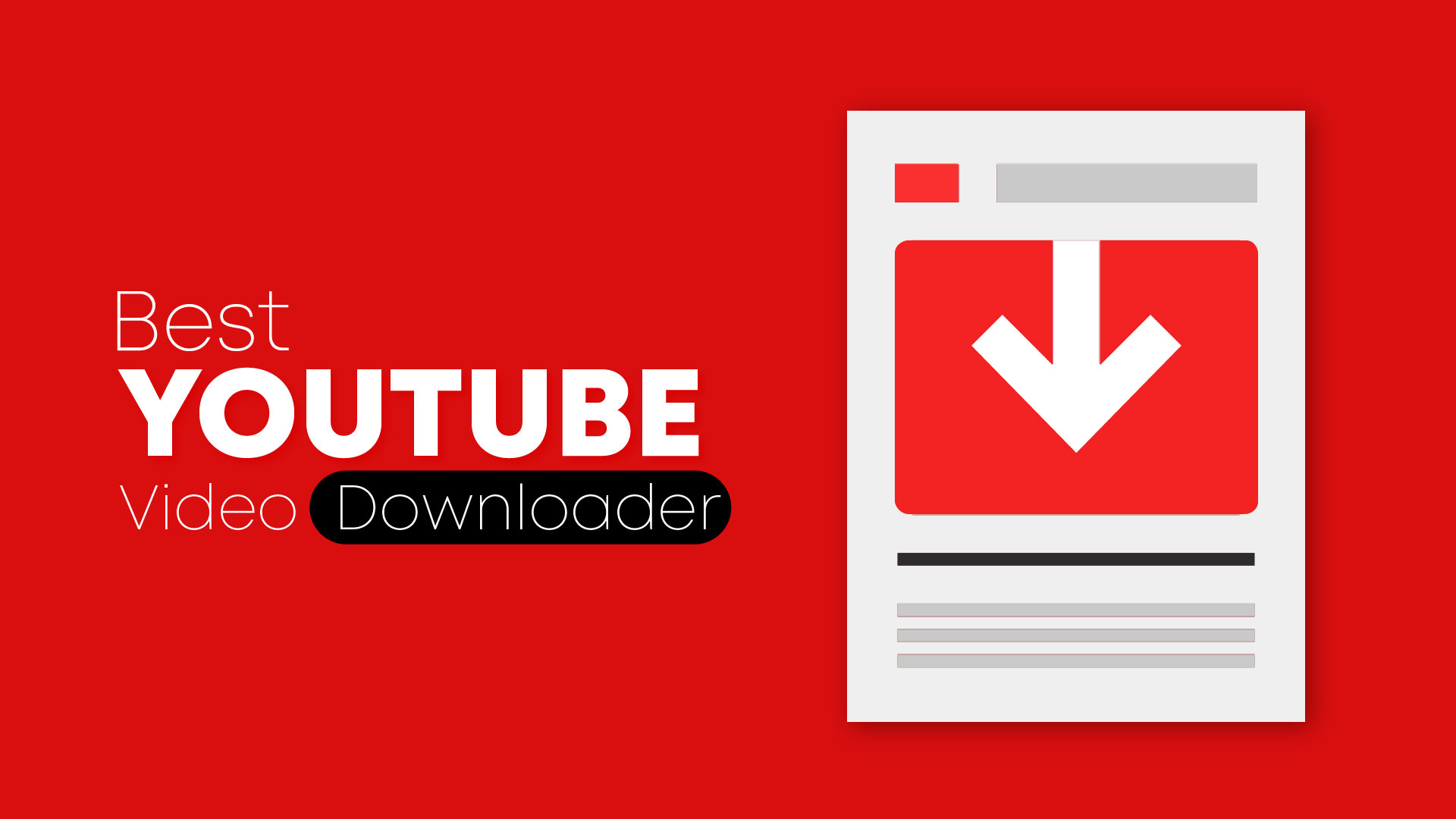 Best Free YouTube Video Downloader Apps - The Better Minds