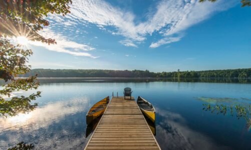 Wooden-Pier-on-Lake